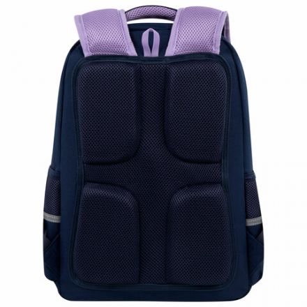 Рюкзак ЮНЛАНДИЯ COMPLETE, с пеналом в комплекте, эрго-спинка, "Bored cat", 42х29х14 см, 272055