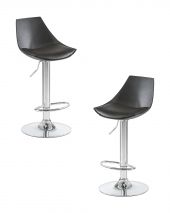 Набор 2 шт Стул барный DOBRIN ROCKY, чёрный Набор 2 шт Стул барный DOBRIN ROCKY, чёрный
