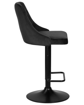 Набор 2 шт Стул барный DOBRIN JOSEPH BLACK, черный велюр (MJ9-101) Набор 2 шт Стул барный DOBRIN JOSEPH BLACK, черный велюр (MJ9-101)
