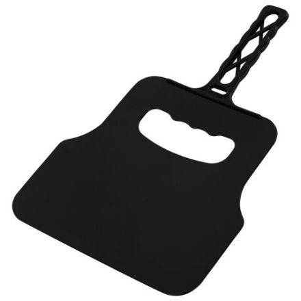 Веер-опахало с ручкой для мангала и барбекю для раздувания огня, размер 31х20 см, цвет АССОРТИ, пластик, 701751