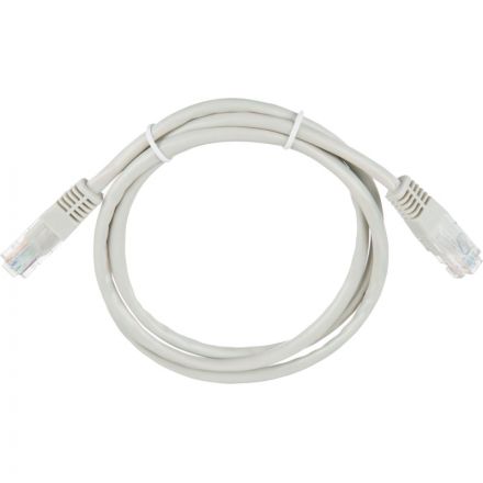 Патч-корд BigTech OPCC002 UTP CCA кат.5e/1м/литой/многожильный (серый)