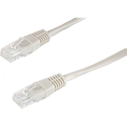 Патч-корд BigTech OPCC002 UTP CCA кат.5e/1м/литой/многожильный (серый)