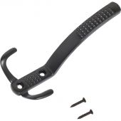 Вешалка настенная УЗК_Крючок трехрожковый СТАНДАРТ 212 A BL (14618)мат.чер