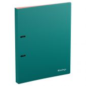 Папка на 2 кольцах Berlingo "Soft Touch Pro" A4, 24мм, 700мкм, D-кольца, с внутр. карманом, зеленая, внутр. розовая, софт-тач Папка на 2 кольцах Berlingo "Soft Touch Pro" A4, 24мм, 700мкм, D-кольца, с внутр. карманом, зеленая, внутр. розовая, софт-тач