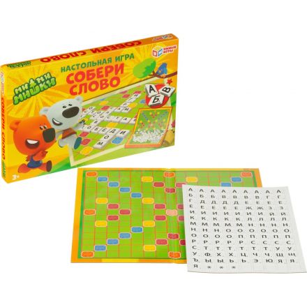 Настольная игра Собери слово. Ми-ми-мишки Умные игры, 4690590193860