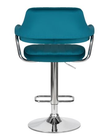 Стул барный DOBRIN CHARLY, морской волны велюр (MJ9-99)