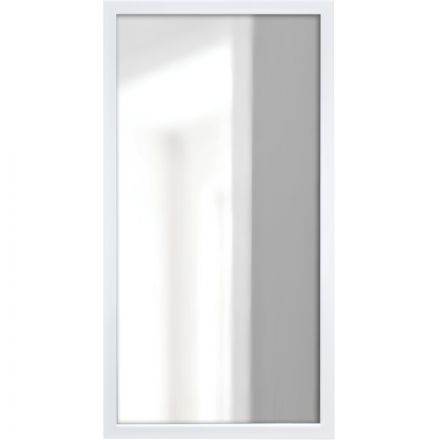 Зеркало МИР_в раме ПЛС 340х30х640 / 300х600 (365006102) белый