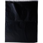 Корд курьерский пакет,без печати,без кармана,черн.,500х600+40,40мкм,50шт/уп