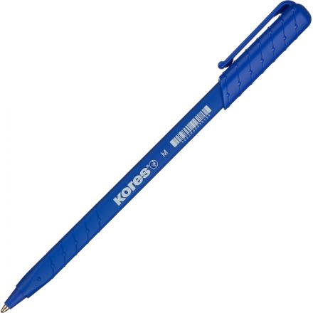 Ручка шариковая неавтомат. KORES K0R-M SuperSlide 0,5син,масл,рез.кор Ручка шариковая неавтомат. KORES K0R-M SuperSlide 0,5син,масл,рез.кор