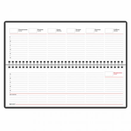 Планинг настольный недатированный (305x140 мм) BRAUBERG "Rainbow", кожзам, 60 л., зеленый, 111702