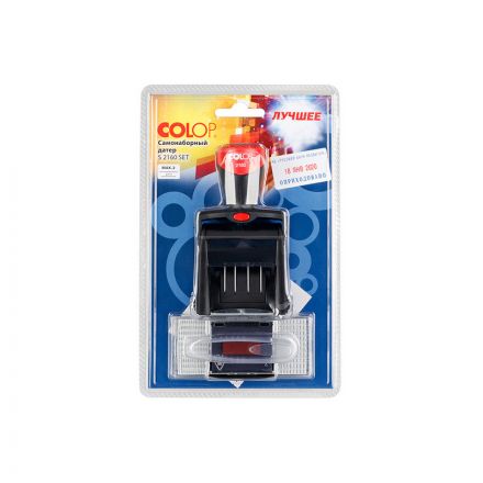 Датер автоматический самонаб.металл. S2160-Set(F)2-стр.24х41мм(аналог 5435) Датер автоматический самонаб.металл. S2160-Set(F)2-стр.24х41мм(аналог 5435)