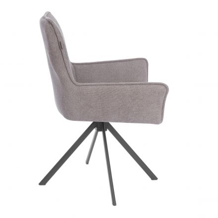 Кресло Murano/Мурано опора 360, велюр/букле (HYP), бежевый