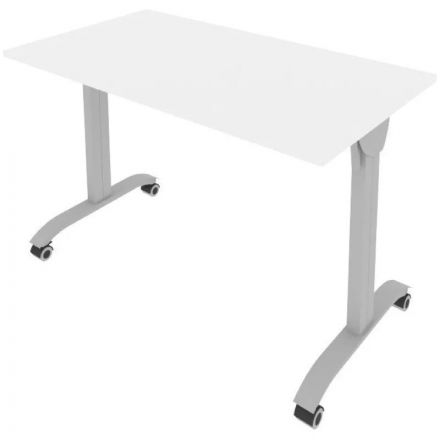 Секция стола складная, мобильная СМ3,Ш1200,белый