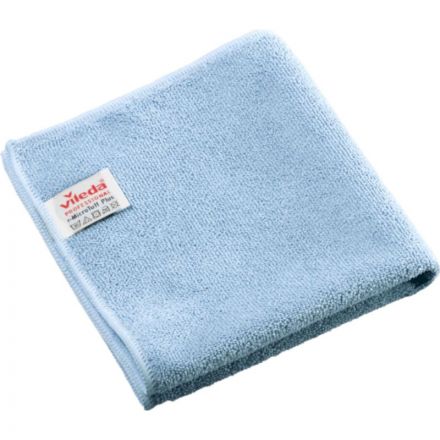 Салфетки хозяйственные микрофибра Vileda МикроТафф Плю синий 5шт/уп 169918