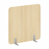 R-line Перегородки на металлических опорах на фетровых подпятниках DP.F-120-120 Акация/Серый металл 1200*18*1200