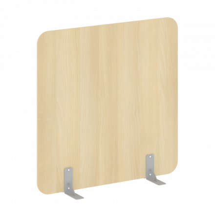 R-line Перегородки на металлических опорах на фетровых подпятниках DP.F-120-120 Акация/Серый металл 1200*18*1200