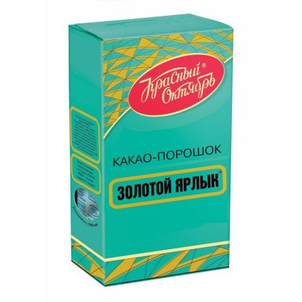 Какао Красный октябрь Золотой ярлык порошок 100 г