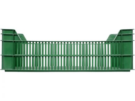 Ящик 600х400х200 перфорированный  зелёный