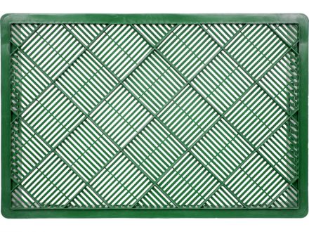 Ящик 600х400х200 перфорированный  зелёный