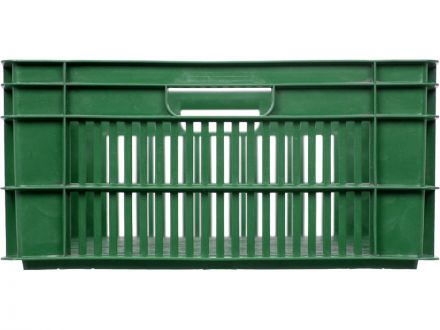 Ящик 600х400х200 перфорированный  зелёный