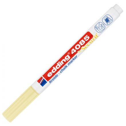 Маркер меловой edding 4085/135. 1-2 мм. Пастельный желтый Маркер меловой edding 4085/135. 1-2 мм. Пастельный желтый