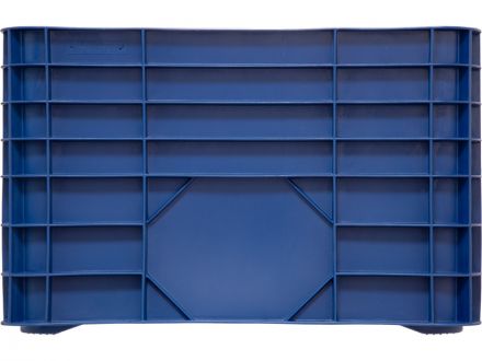 Ящик 710х500х455 сплошной  синий