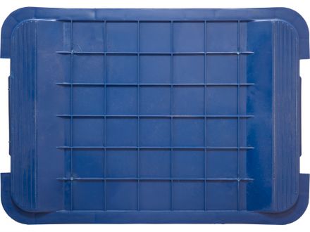 Ящик 710х500х455 сплошной  синий