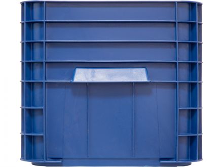 Ящик 710х500х455 сплошной  синий