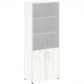 Шкаф YALTA со стекл. LT-ST 1.2 снежная патина В2012