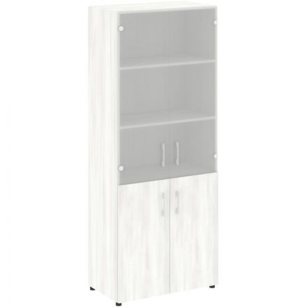 Шкаф YALTA со стекл. LT-ST 1.2 снежная патина В2012 Шкаф YALTA со стекл. LT-ST 1.2 снежная патина В2012