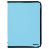 Папка на молнии Berlingo "Instinct" А4, 500мкм, аквамарин Папка на молнии Berlingo "Instinct" А4, 500мкм, аквамарин