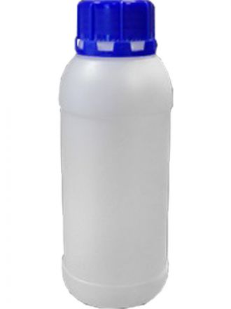 Бутыль 0,5л. круглая, с пробкой  натуральный