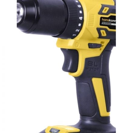 Дрель акк б/щ Hanskonner PLATINUM, 18В, 1BatterySystem, 65Нм HCD2065BLC