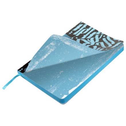 Ежедневник недатированный А5 (138х213 мм), BRAUBERG VISTA, под кожу, гибкий, 136 л., "Calligraphy", 112040