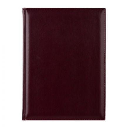 Ежедневник недатированный Attache Каньон искусственная кожа A4 176 листов бордовый (202x272 мм)