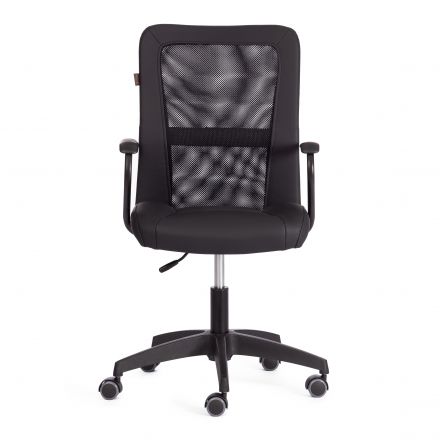 Кресло Tetchair STAFF кож/зам/ткань, черный, 36-6/W-11
