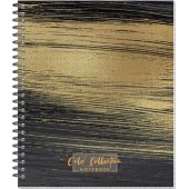 Бизнес-тетрадь Gold Collection А5, 96л, кл,обл.картон, спираль,черный Бизнес-тетрадь Gold Collection А5, 96л, кл,обл.картон, спираль,черный