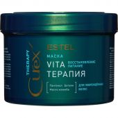Маска Vita-терапия для поврежденных волос CUREX THERAPY 500мл CR500/M5