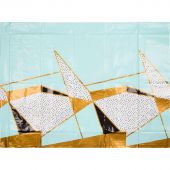 Скатерть п/э Мятная Роскошь 130х180см/G,1502-4410