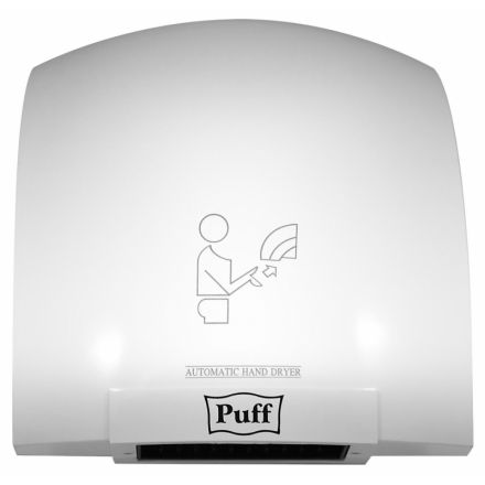 Сушилка для рук электрическая автомат Puff-8820 2 кВт пластик белая Сушилка для рук электрическая автомат Puff-8820 2 кВт пластик белая