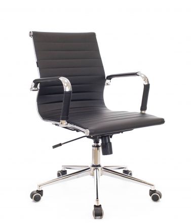 Кресло Everprof Leo T Экокожа Черный Кресло Everprof Leo T Экокожа Черный