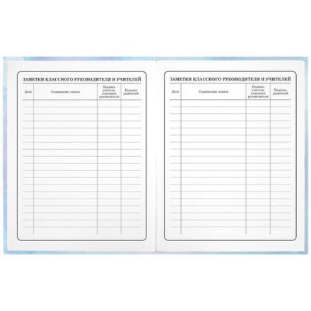 Дневник 1-4 класс 48 л., твердый, ЮНЛАНДИЯ, блестки, с подсказом, "Фея", 106608