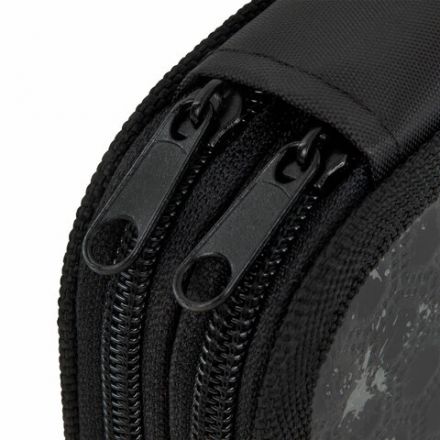 Пенал ЮНЛАНДИЯ, 2 отделения, ламинированный картон, конгрев, 19х11 см, "Fire moto", 273496