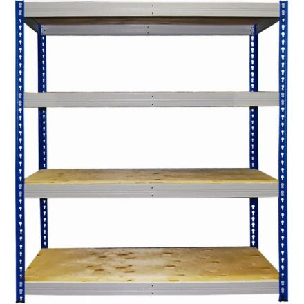 Стеллаж металлический SK6_MZ_МКФ15614-2.0 груз. 4 полки 1525х610х2000 Стеллаж металлический SK6_MZ_МКФ15614-2.0 груз. 4 полки 1525х610х2000