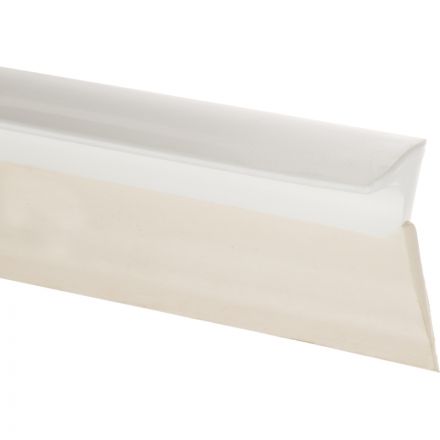 Сгон FBK с одинарной силиконовой пластиной 700мм белый 28700-1