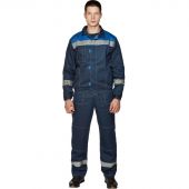 Костюм рабочий летний муж. л20-КБР син/вас (р.56-58) 182-188