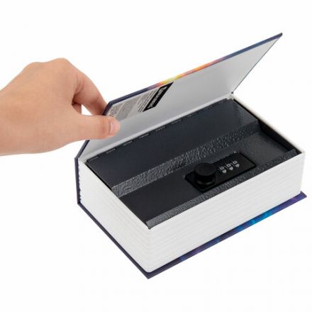 Сейф-книга "Алиса в Стране чудес", 55х115х180 мм, кодовый замок, BRAUBERG, 291356