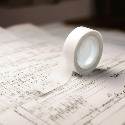 Клейкая лента канцелярская Kores Invisible невидимая матовая 12 мм х 33 м