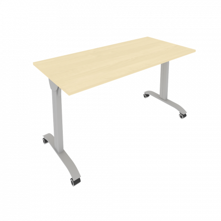 Mobile System Стол складной мобильный СМ-5 Клён/Тёмно-серый металл 1400*650*757 Mobile System Стол складной мобильный СМ-5 Клён/Тёмно-серый металл 1400*650*757