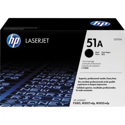 Картридж лазерный HP 51A Q7551A чер. для LJ P3005/M3035 Картридж лазерный HP 51A Q7551A чер. для LJ P3005/M3035